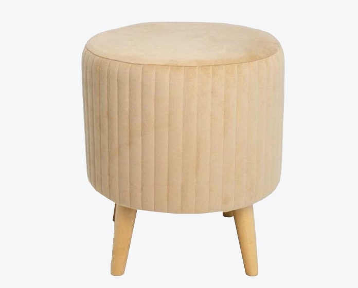 Пуф круглый стеганный, на ножках Сон Сервис